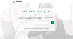 Desktop Screenshot of hostocity.com